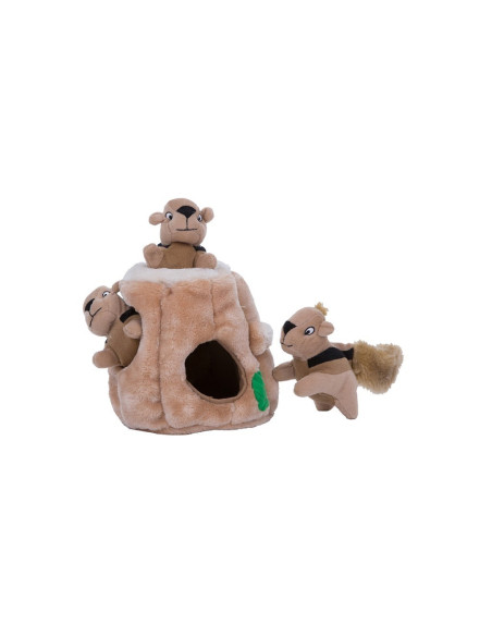 Hide-A-Squirrel Jr. Puzzle Plush Game for Dogs