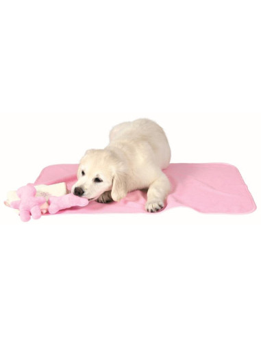 Puppy Kit with blanket, toys & towel, Pink