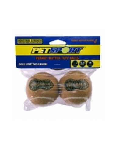 Petsport Tuff Balls 2 pack Dog Toy, 2.5 inches
