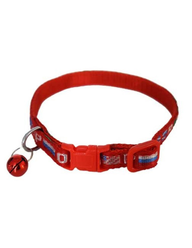 Pawzone Printed Collar With Bell