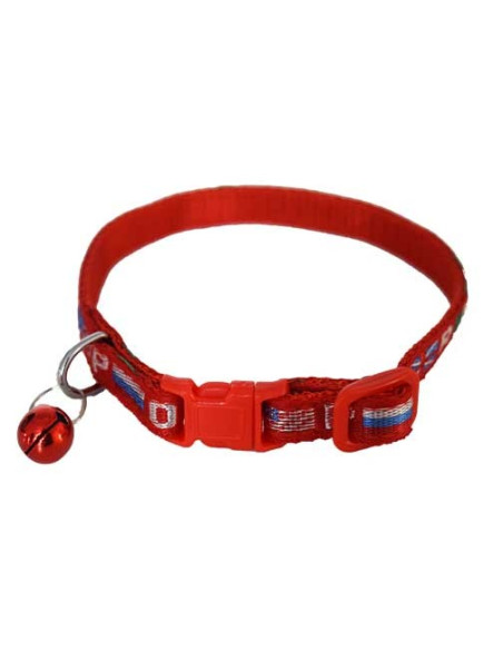 Pawzone Printed Collar With Bell